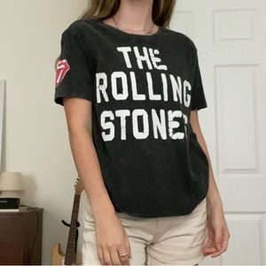 Rolling Stones Tee washed black